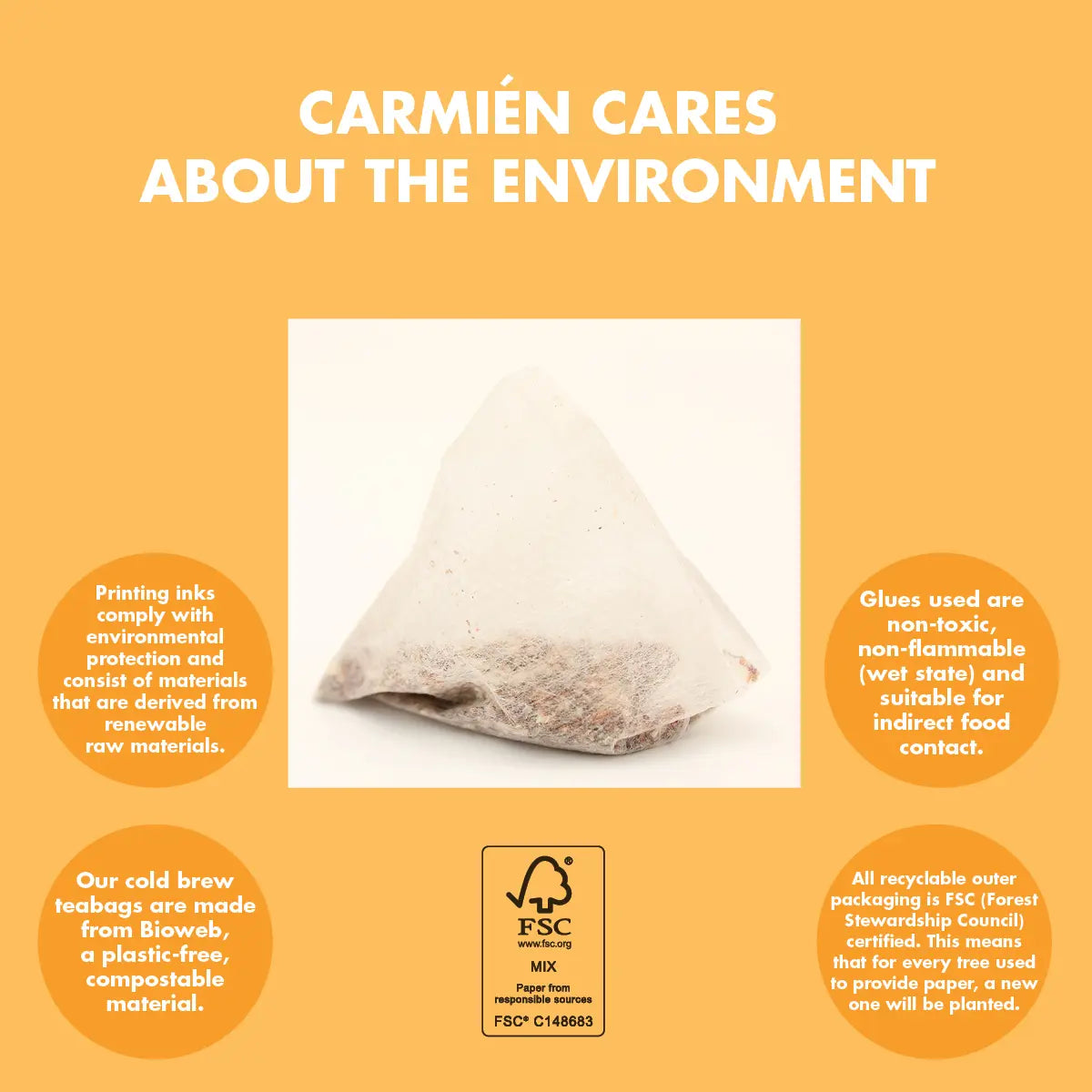 Carmien Tea Peachy Peach Kiddies Cold Brew Tea (20 Teabags)