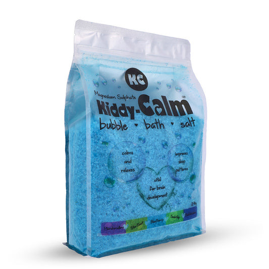 Kiddy-Calm – Magnesium Bath Salts - 14 day variety pack Blue Berry