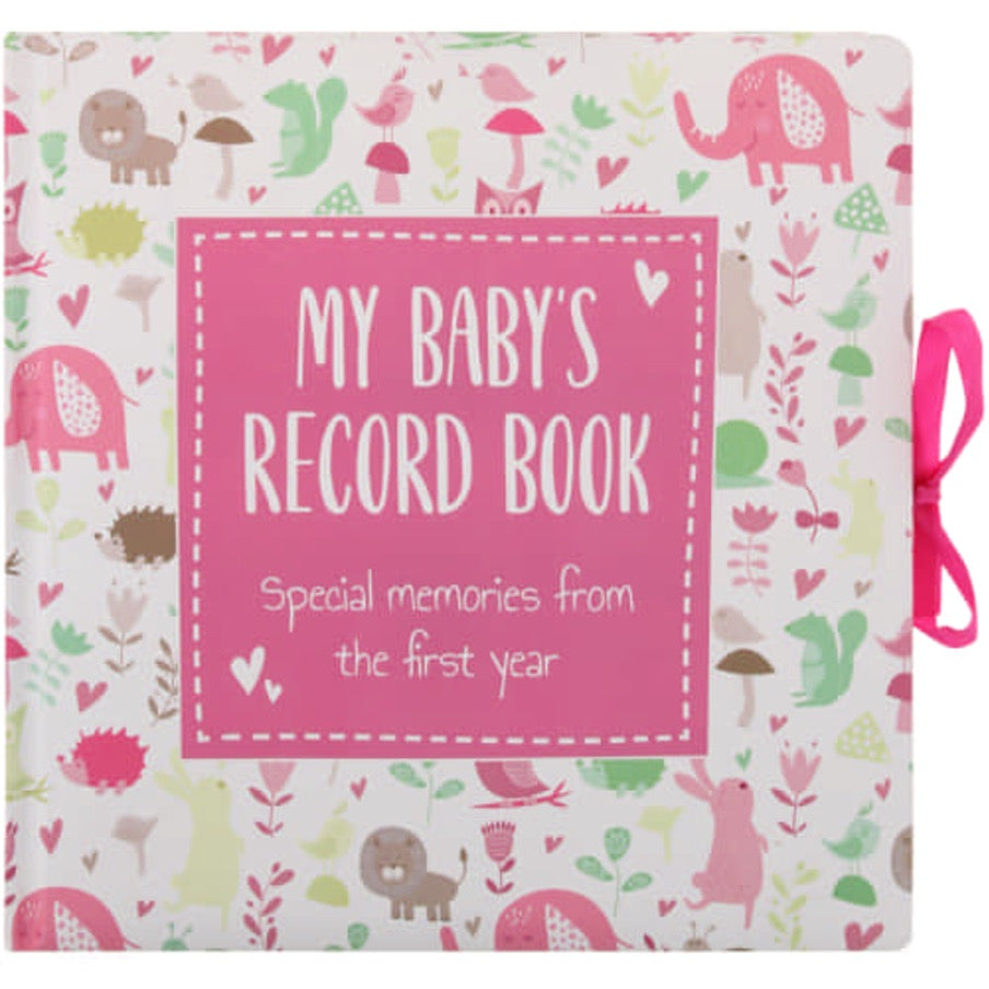 That Baby Gift Box Record Book Pink