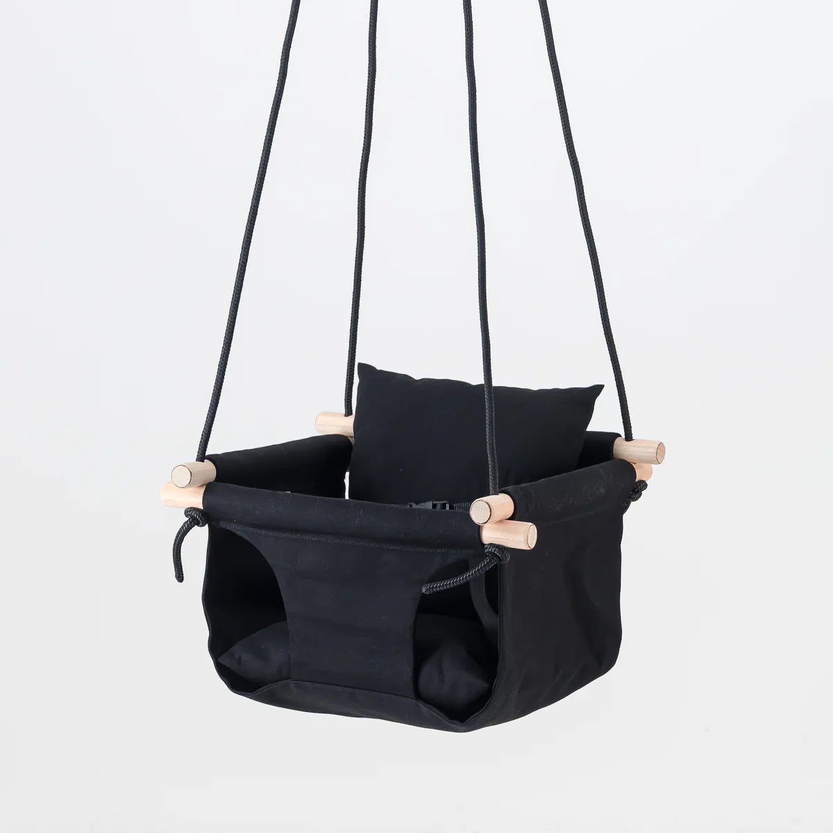 Tiger Lily Cotton Swing | Black