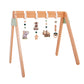 Wooden Baby Play Gym - On Safari