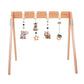 Wooden Baby Play Gym - On Safari