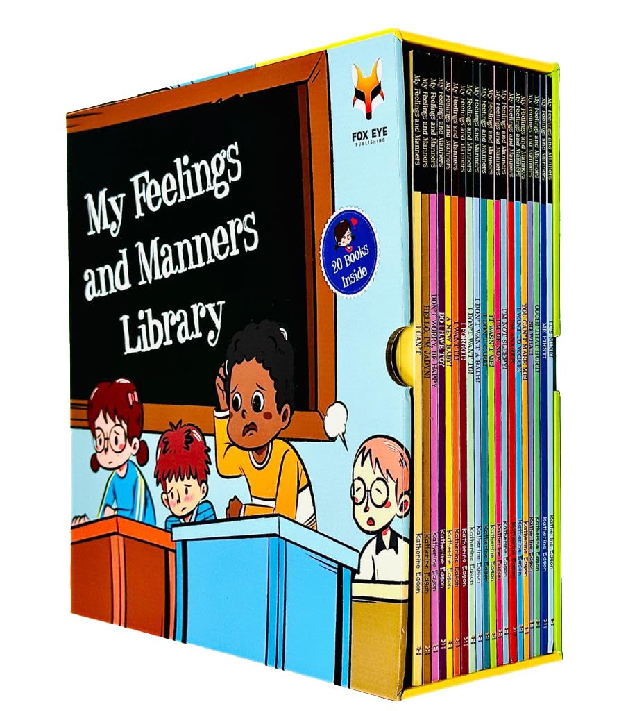 Book Set - My Feelings and Manners 20 Bks Front View