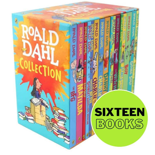 Book Set - Roald Dahl Collection of 16