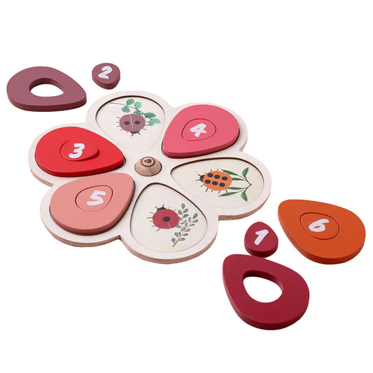Chunky Puzzle ~Flower Puzzle ~ 2 in 1 puzzle