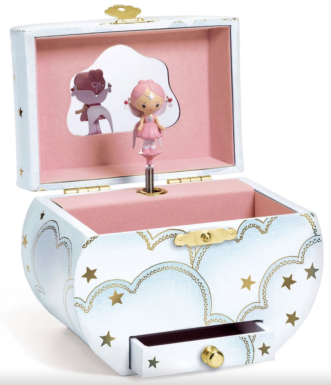 Djeco Musical Jewellery Box - Theme - Elfe's song Open