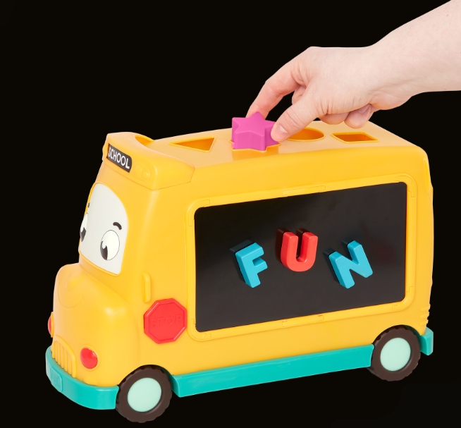 B. Toys Educational School Bus - AlphaBus 3 years +