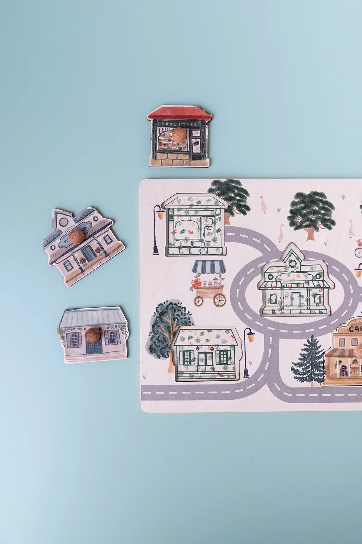Peg Puzzle ~ Little Greyton