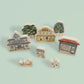Main Street Play Set ~ 8 piece set