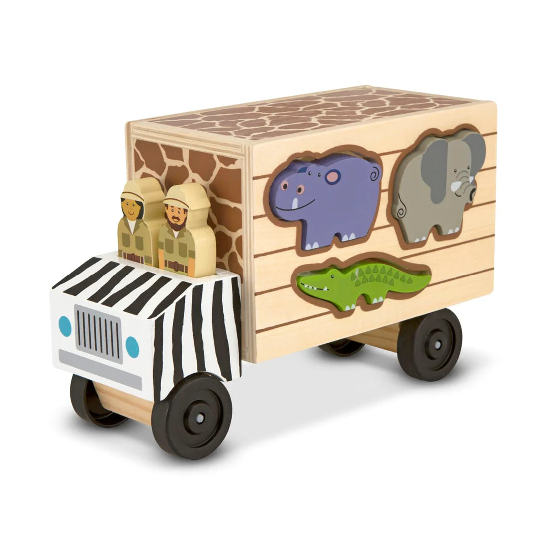 Melissa & Doug – Animal Rescue Shape Sorting Truck