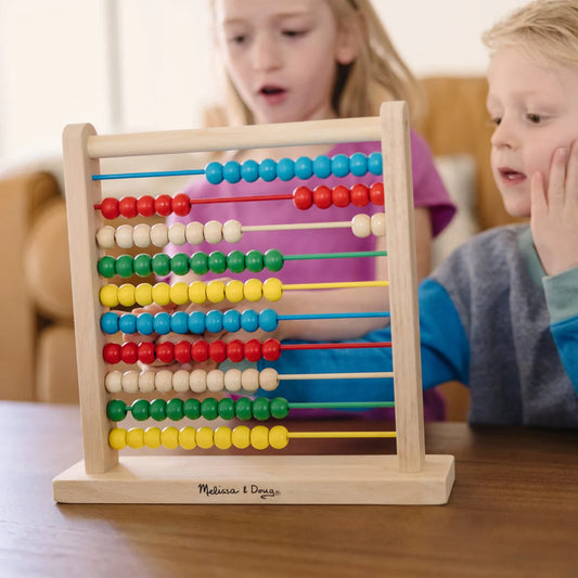 Melissa & Doug – Counting Abacus Ages 3 to 8 Years Close Up