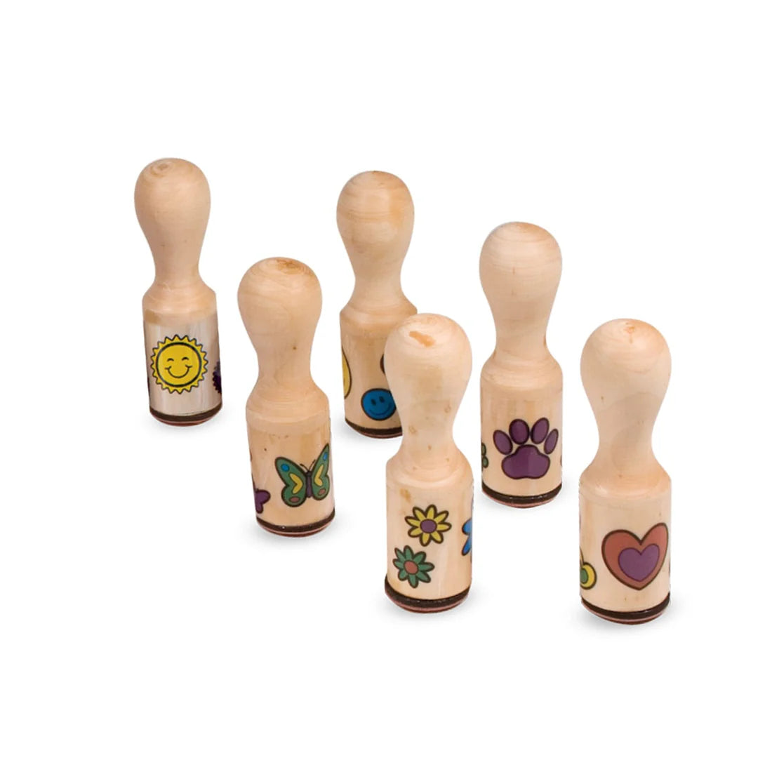 Melissa & Doug – Deluxe Happy Handles Stamp Set Stamps