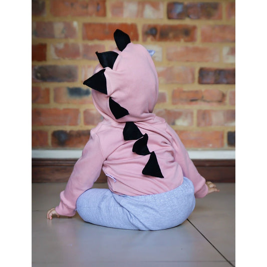 MonkeyBum Dino Onesies 6 to 18 months Pink