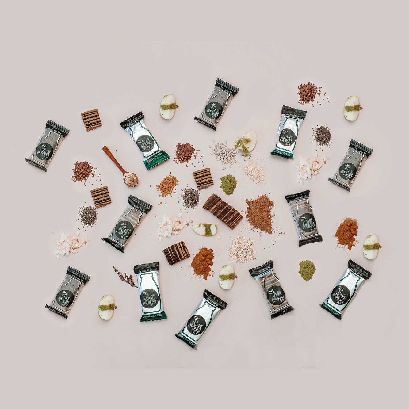Mrs Milk Lactation Bars - Variety Pack (20 Pack)