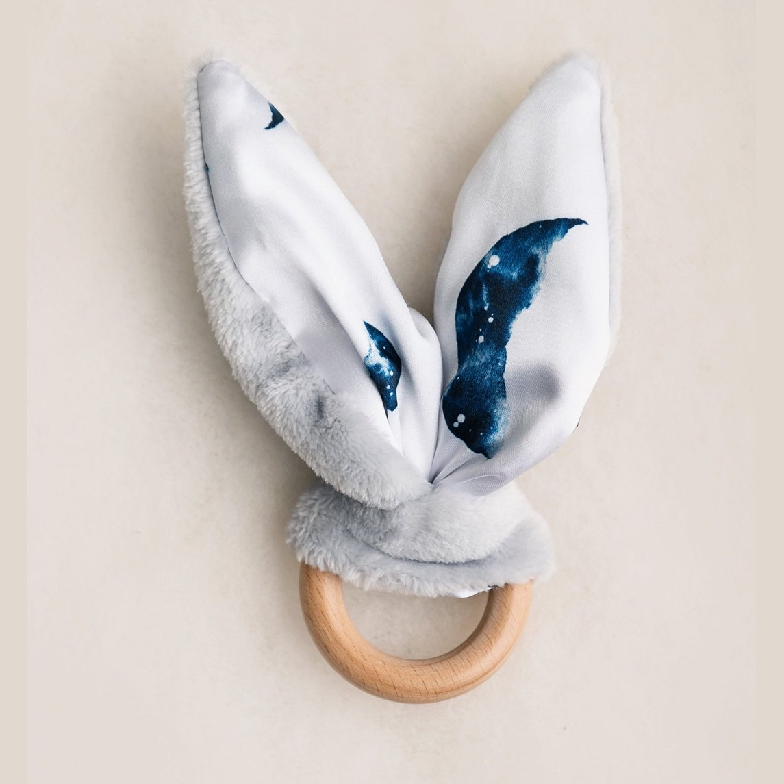 Newborn Gift Set – Ultimate Treasure Box Bunny Teether Grey