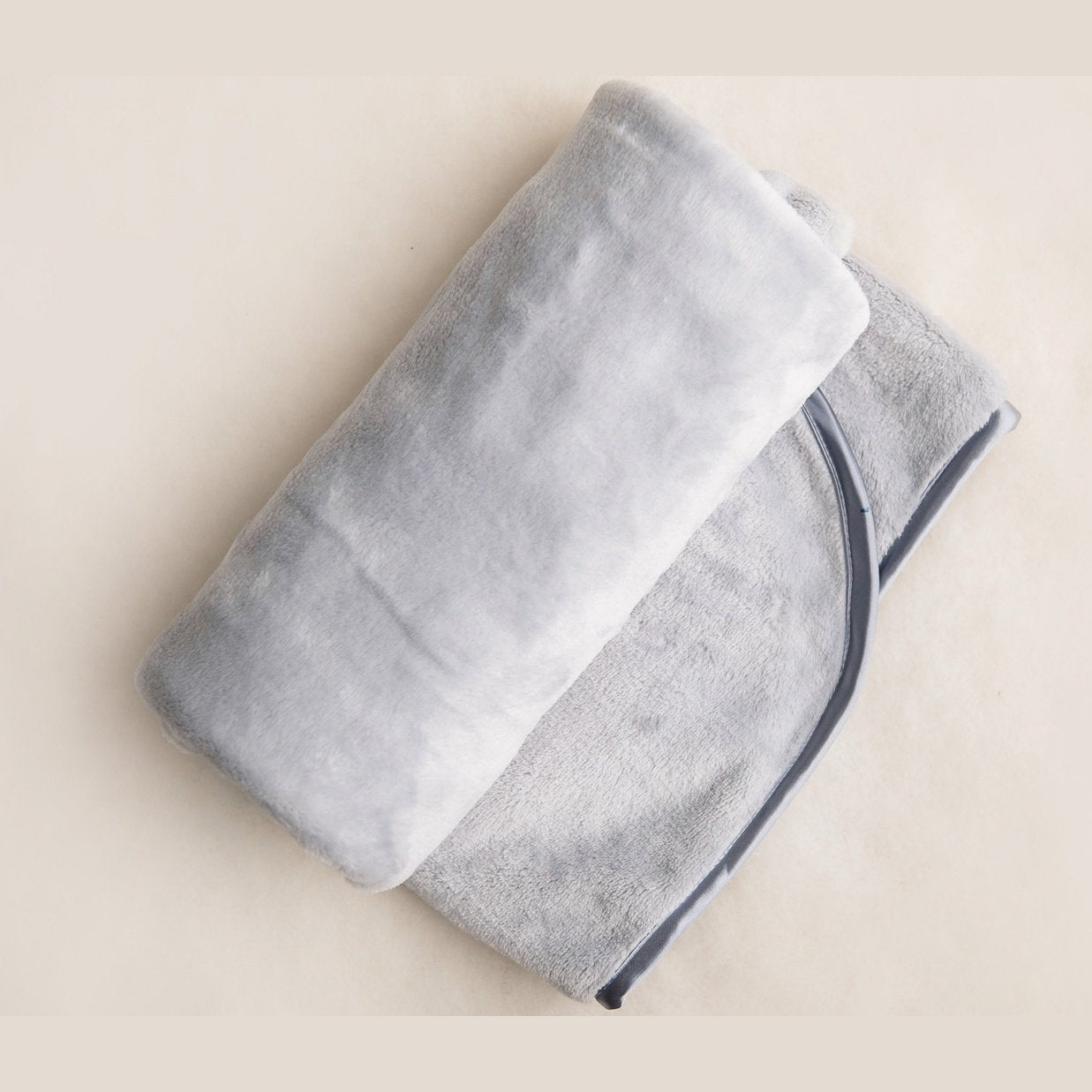 Newborn Gift Set – Ultimate Treasure Box Fleece Blanket Grey