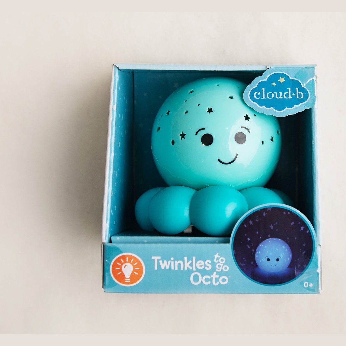 Newborn Gift Set – Ultimate Treasure Box Twinkles to go Octo Light Blue