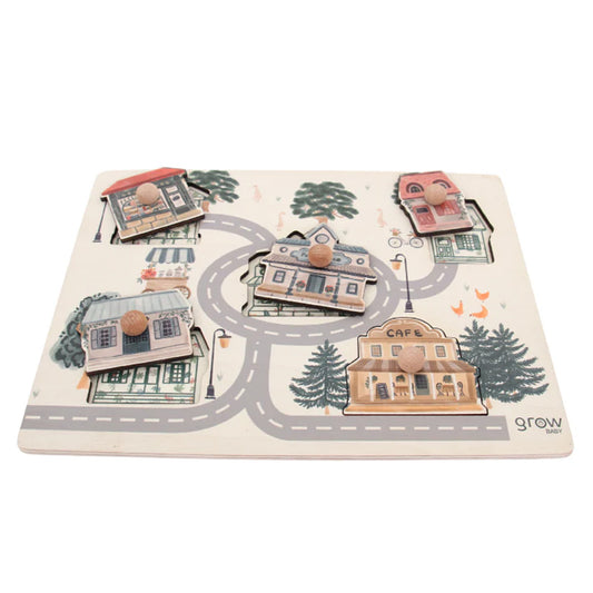 Peg Puzzle ~ Little Greyton
