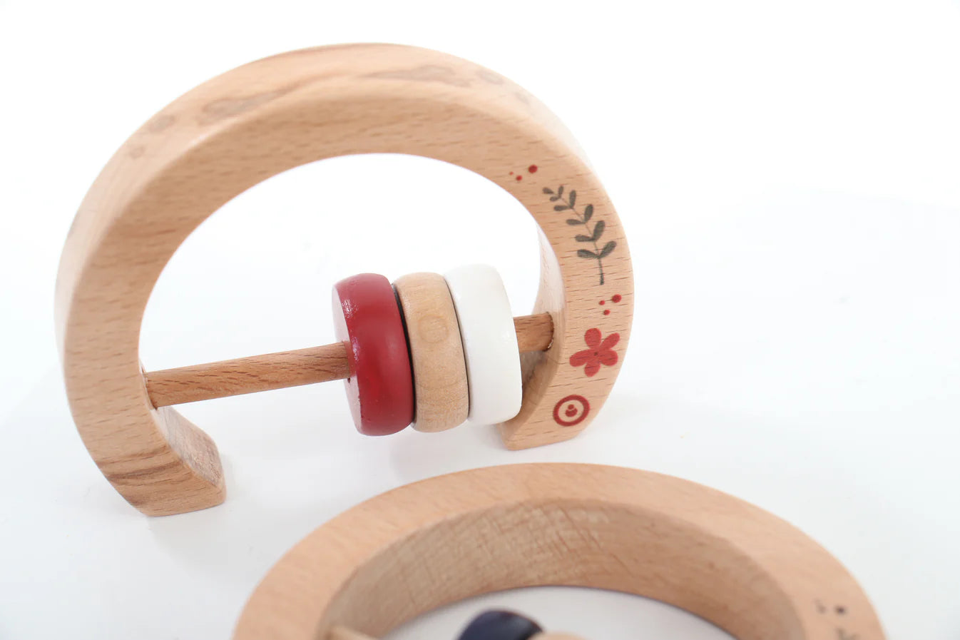 Wooden Rattle - Bebe Pure