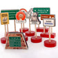 Road Signs ~ On Safari ~ 10 piece set