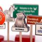 Road Signs ~ On Safari ~ 10 piece set