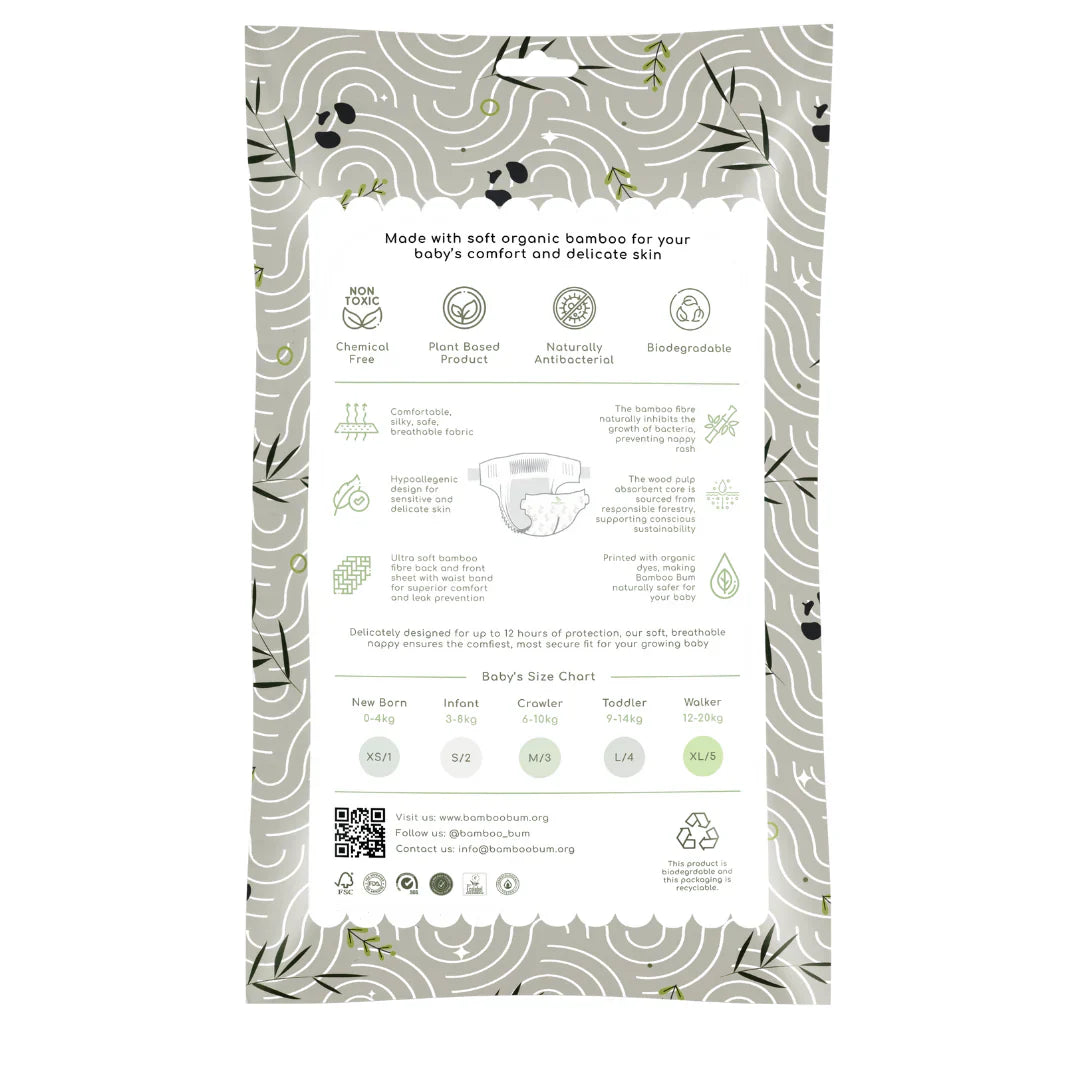 Bamboo Bum Co-Luxe Bamboo Nappies