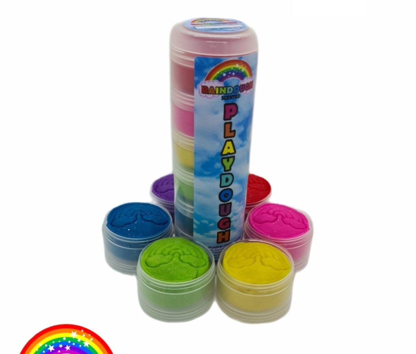 Scented Playdough from RainDough – Mini Tall Tower 420g