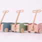 Wooden Toy Wagon / Cart / Toy Storage ~ Blue
