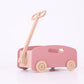 Wooden Toy Wagon / Cart / Toy Storage ~ Pink