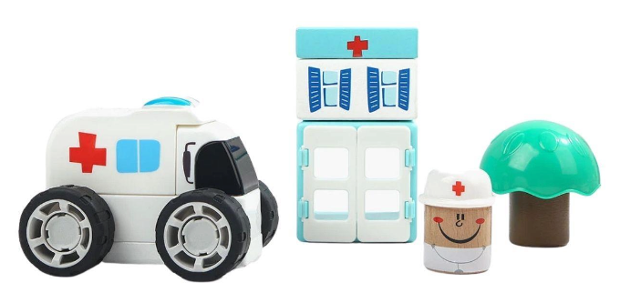 TopBright City Building Blocks 18 months +