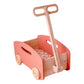 Wooden Toy Wagon / Cart / Toy Storage ~ Pink