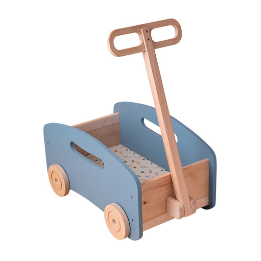 Wooden Toy Wagon / Cart / Toy Storage ~ Blue